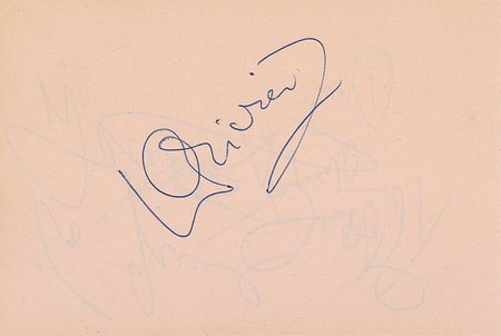 Lot #1443 Vivien Leigh and Laurence Olivier Signatures - Image 2