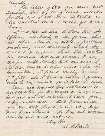 Lot #465 Supreme Court: Morrison R. Waite: “This affair showed a state of political maneuvering and dishonesty…this investigation should not be a sham” - Image 2