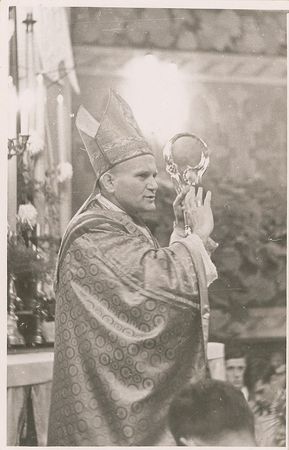 Lot #292 Pope John Paul II Signed Photograph - Image 1