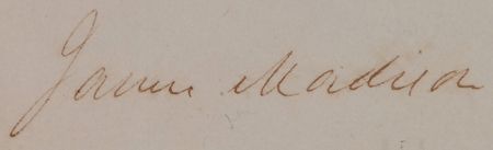 Lot #9 James Madison and James Monroe: Madison and Monroe appoint a DC militia officer - Image 2