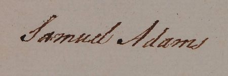 Lot #180 Samuel Adams: The Massachusetts patriot appoints a militia officer - Image 2