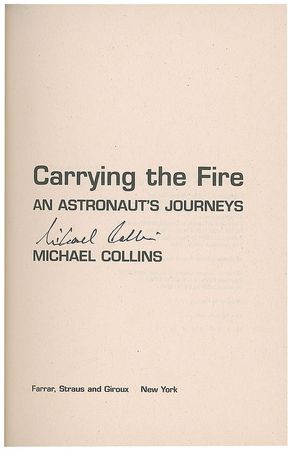 Lot #651 Michael Collins Book - Image 1