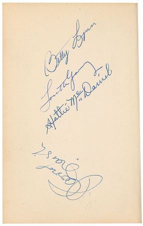 Lot #1250 Gone With the Wind: Hattie McDaniel: Featuring ‘Mammy’ and nine fellow actors - Image 2
