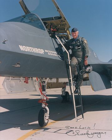 Lot #738 Chuck Yeager - Image 2