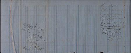 Lot #443 Slave Paper Signed Document - Image 2