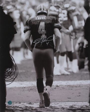 Lot #1589 Brett Favre Signed Photographs - Image 1