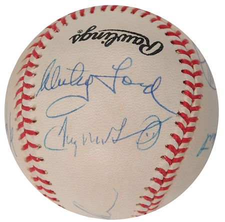 Lot #1596 Whitey Ford and NY Mets - Image 1
