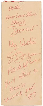 Lot #1035 Canned Heat Signed Photograph and Signatures - Image 1