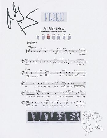 Lot #1084 Free Signed Photograph and Sheet Music - Image 2