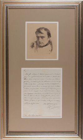 Lot #279 Napoleon Signed Letter - Image 1
