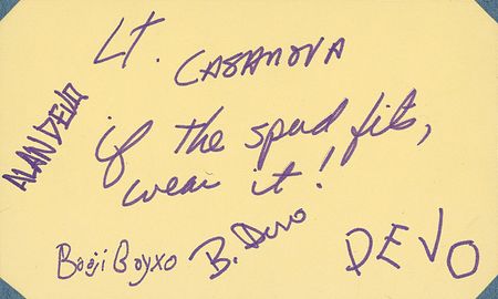 Lot #1069 Devo - Image 1