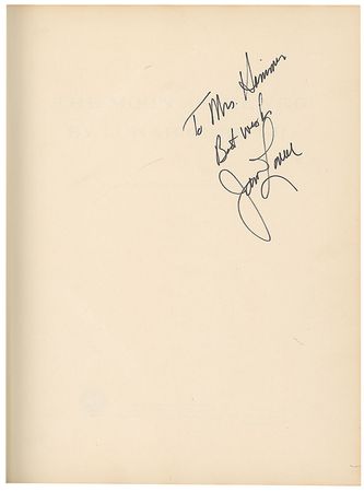Lot #662 James Lovell Book - Image 1
