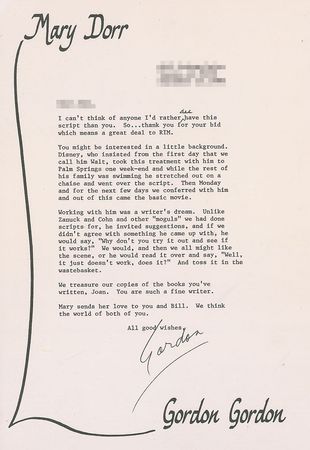 Lot #866 Walt Disney Hand-Notated Script - Image 4