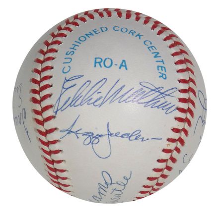 Lot #1534 Baseball: 500 Home Run Club Baseball - Image 5