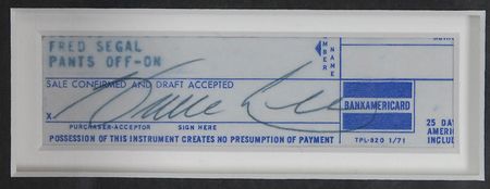 Lot #1264 Bruce Lee: Choice signature of the iconic kung-fu master - Image 2