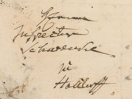 Lot #561 Gebhard Leberecht von Blucher Handwritten Letter Signed - Image 3