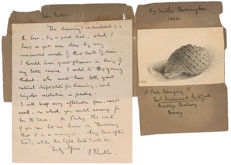 Lot #780 John Ruskin Handwritten Letter Signed - Image 2