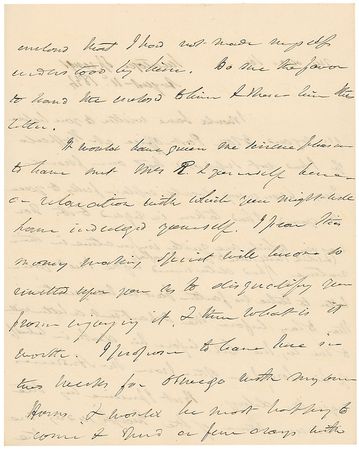 Lot #25 Martin Van Buren Handwritten Letter Signed - Image 3