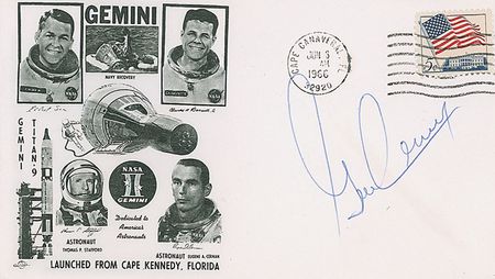 Lot #695 Gene Cernan Commemorative Covers - Image 1
