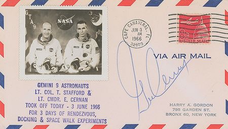 Lot #695 Gene Cernan Commemorative Covers - Image 2