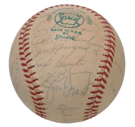 Lot #1650 Oakland A’s Baseball - Image 3
