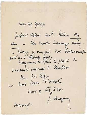 Lot #1035 Ernest Reyer - Image 1