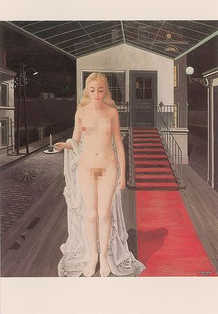 Lot #1733 Paul Delvaux Signed Photograph - Image 2