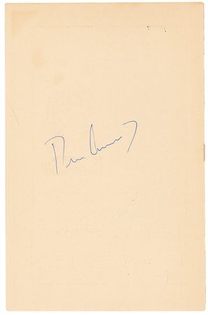 Lot #120 John F. Kennedy Program - Image 1