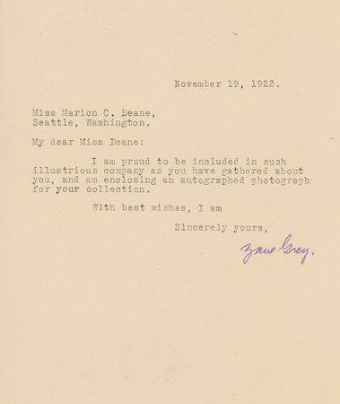 Lot #926 Zane Grey Group Lot - Image 1
