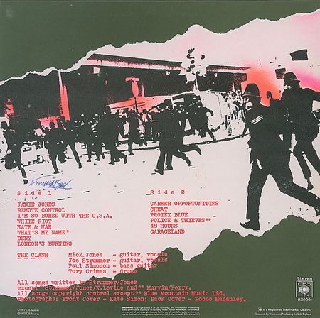 Lot #1124 The Clash Album - Image 2