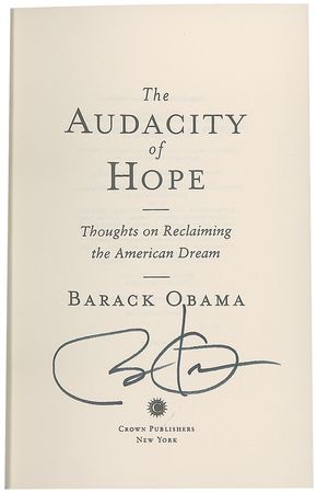 Lot #167 Barack Obama Book - Image 1