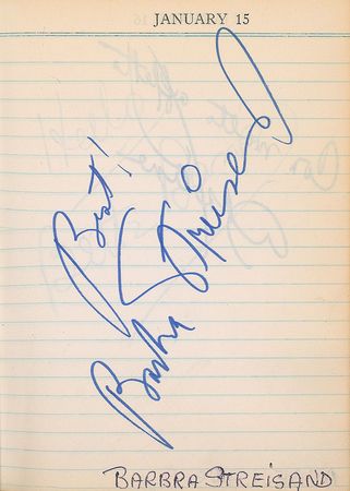 Lot #1347 Autograph Book Autograph Book - Image 1