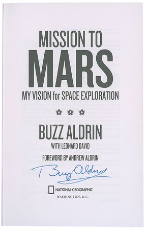 Lot #756 Buzz Aldrin Book - Image 1