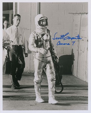 Lot #767 Scott Carpenter Signed Photographs - Image 2