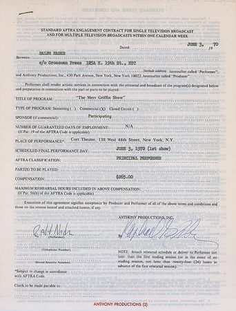 Lot #390 Ralph Nader - Image 1