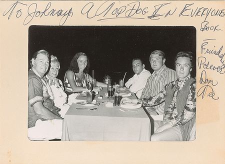 Lot #1482 Johnny Weissmuller Souvenir Photograph Card - Image 2