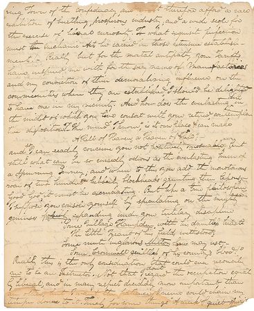 Lot #396 Nullification Handwritten Letter Signed - Image 3