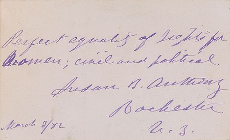 Lot #170 Susan B. Anthony - Image 1