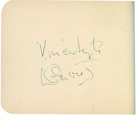 Lot #1285 Autograph Album: Fantastic celebrity autograph album, featuring Hepburn, Clift, Leigh and Newman - Image 3