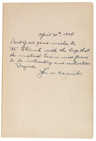 Lot #1579 Jack Coombs Book - Image 1