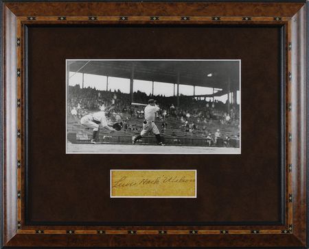 Lot #1545 Hack Wilson Signature - Image 1