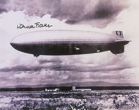 Lot #787 Hindenburg: Werner Franz Signed Photographs - Image 1
