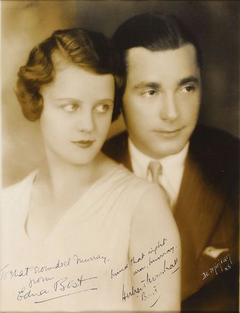 Lot #1421 Herbert Marshall and Edna Best - Image 1