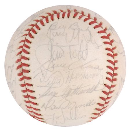 Lot #1574 Chicago Cubs Baseball - Image 2