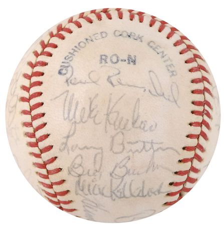Lot #1574 Chicago Cubs Baseball - Image 3
