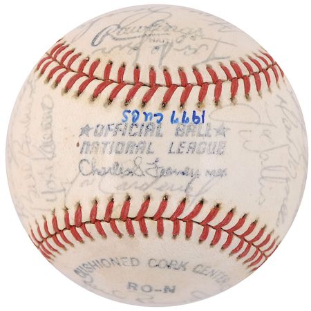 Lot #1574 Chicago Cubs Baseball - Image 5