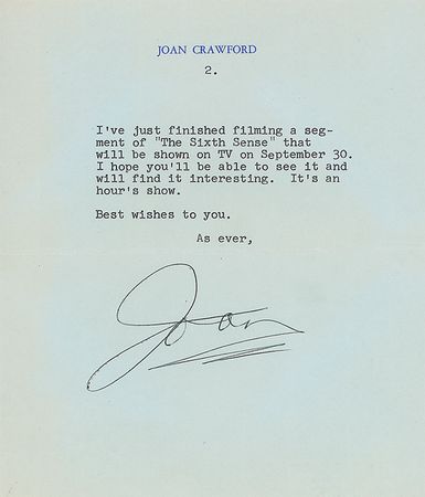 Lot #1364 Joan Crawford - Image 2