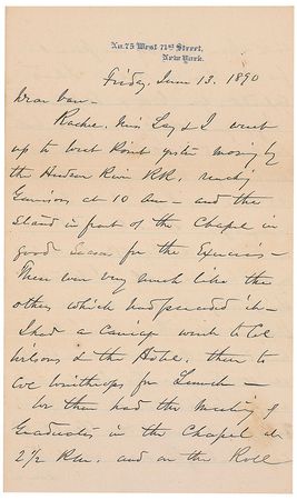 Lot #709 William T. Sherman: ?I am getting very tired of the everlasting army meetings two more of which I am committed to? - Image 1