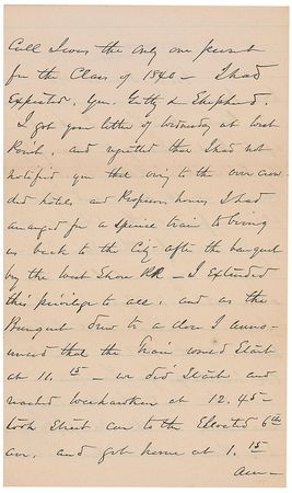 Lot #709 William T. Sherman: ?I am getting very tired of the everlasting army meetings two more of which I am committed to? - Image 2