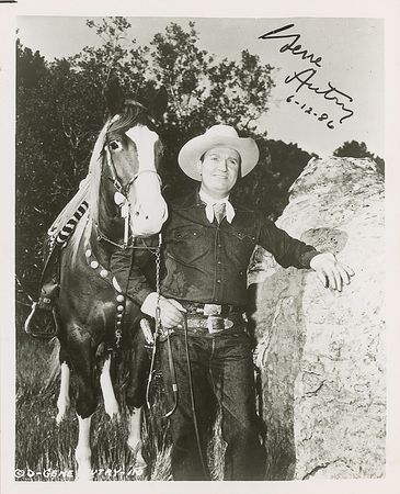 Lot #1348 Gene Autry Signed Photographs - Image 1